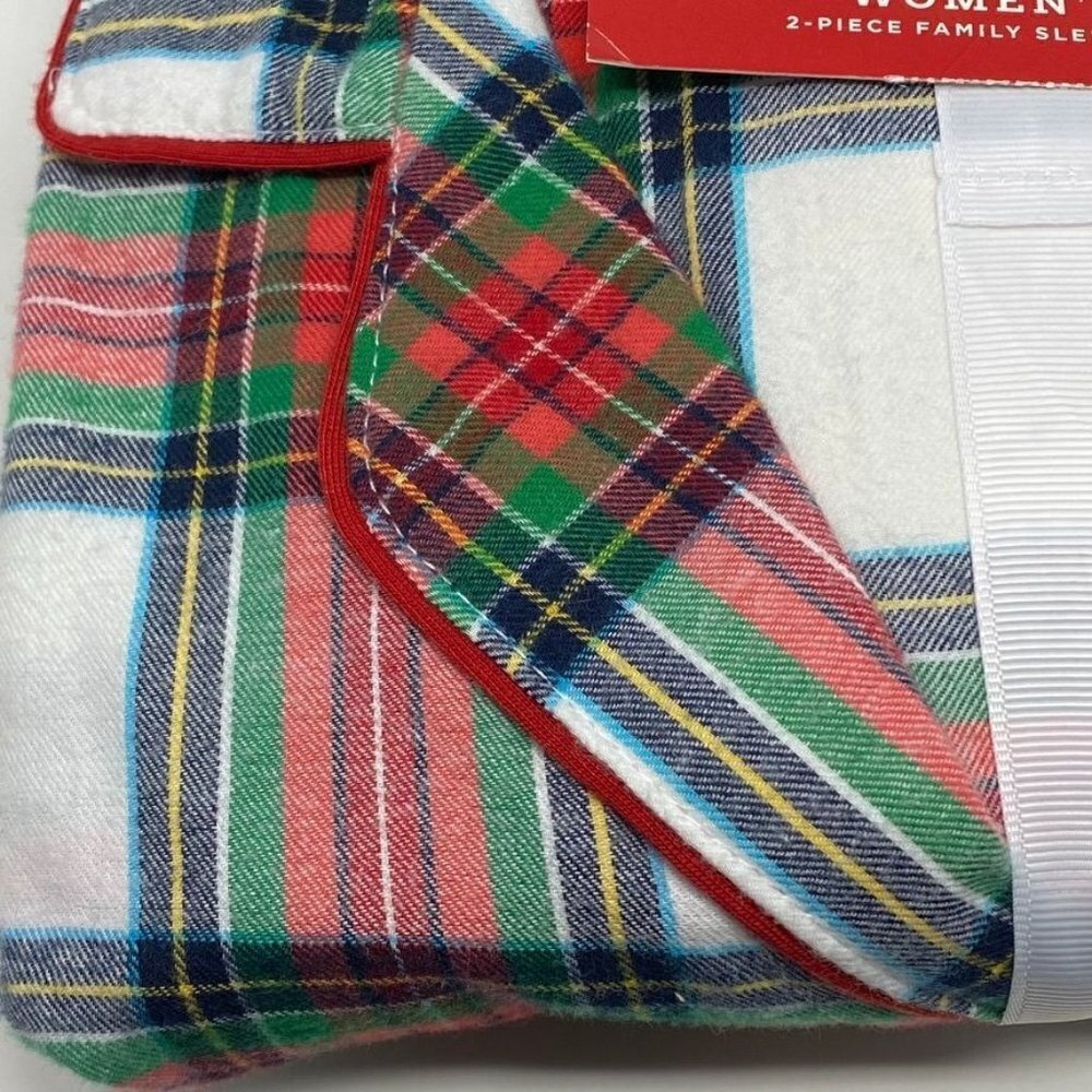 Target Wondershop Women's Holiday Flannel Family Pajama Set - 3X Tartan Plaid - Picture 5 of 5